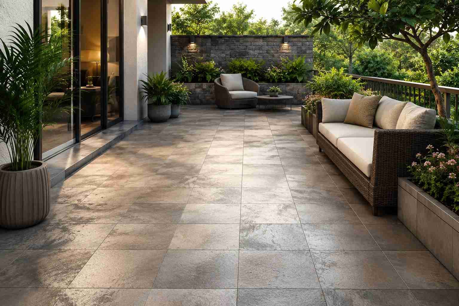 Porcelain tiles